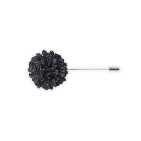 Lapel Pin (Charcoal Textured)