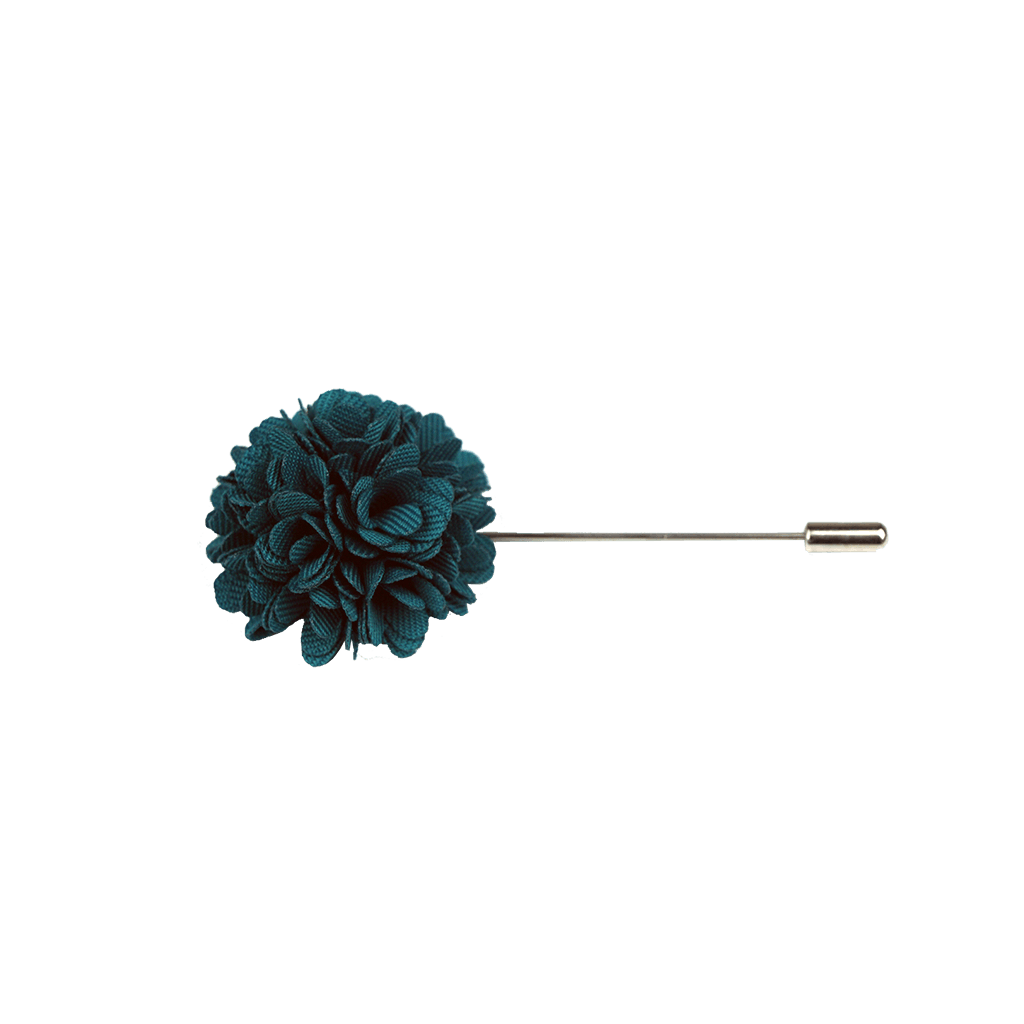 Lapel Pin (Turquoise Textured)