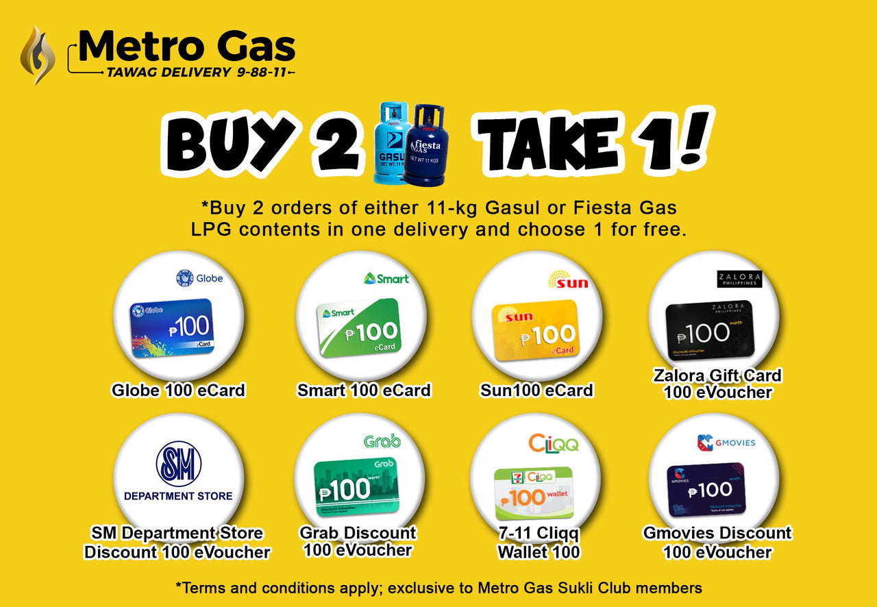 Metro Gas Tawag Delivery