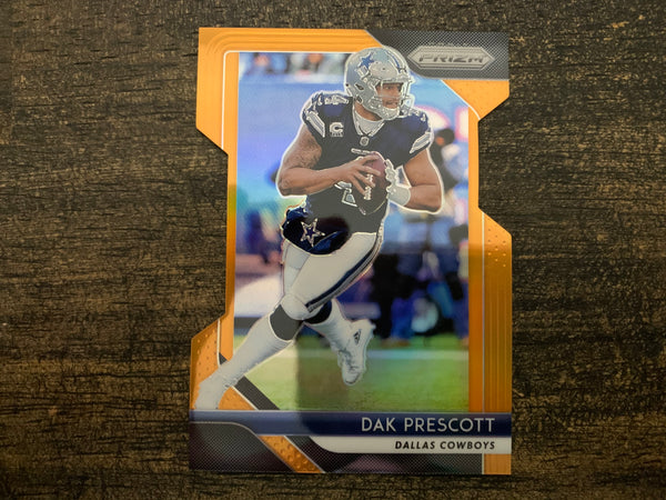 2020 Select Dak Prescott Concourse Purple Prizm Die Cut #9