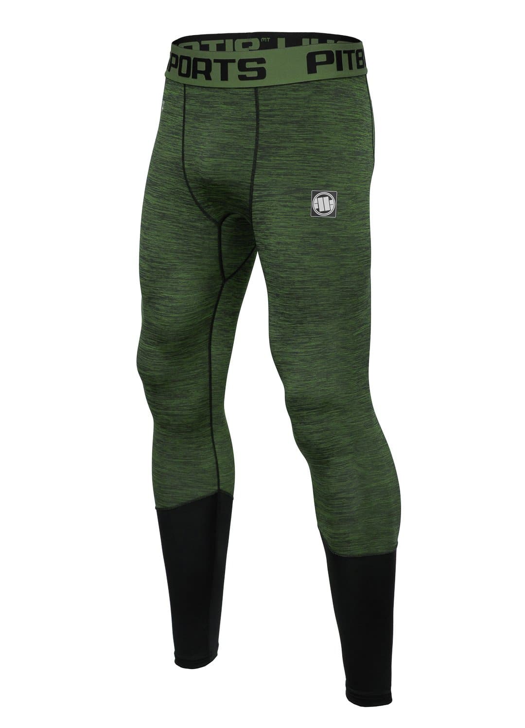 Buy SMALL LOGO Charcoal Compression Pants