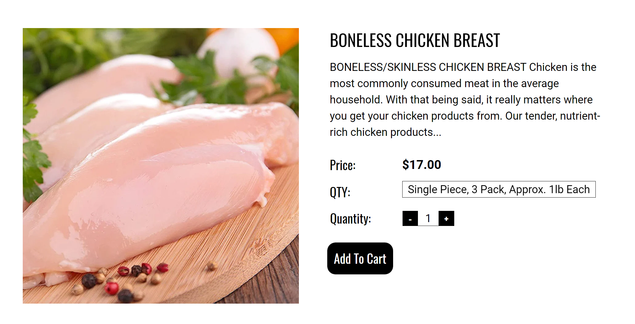 halal chicken breast available for delivery