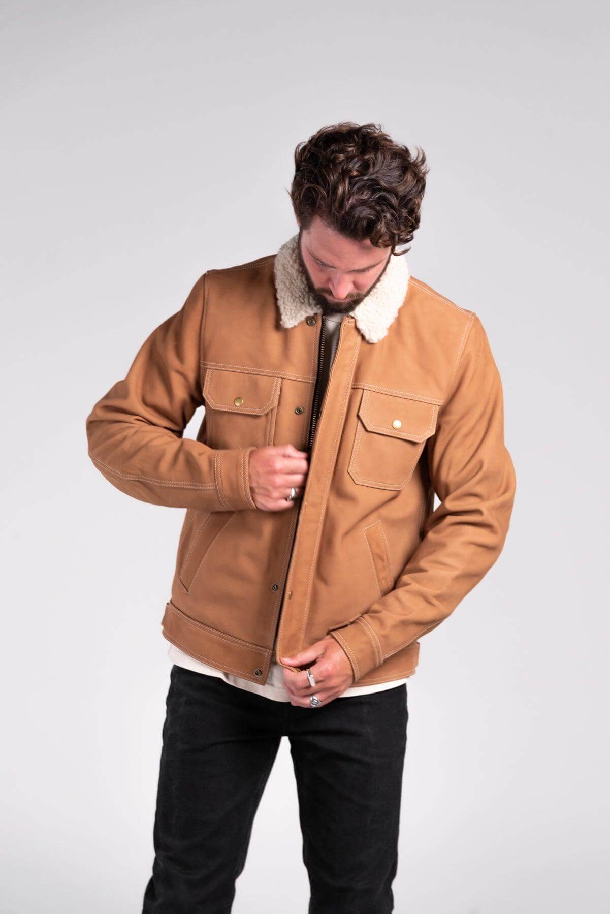 DOLCE\u0026GABBANA Nubuck Leather Blouson JKT | www.baskiciamca.com