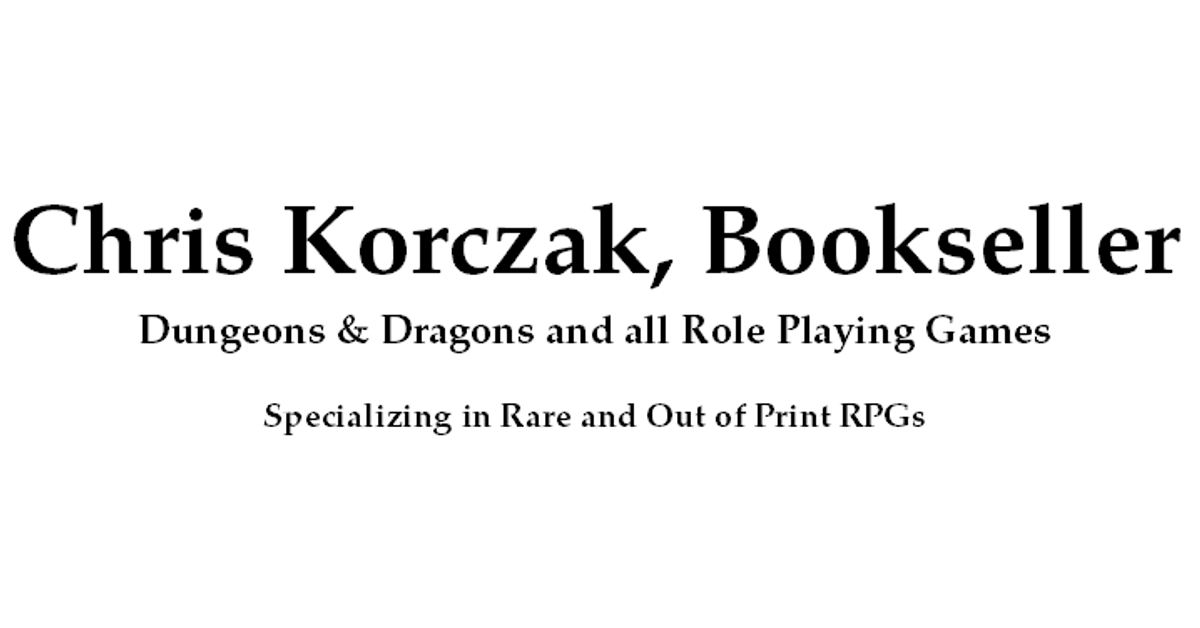 Chris Korczak, Bookseller