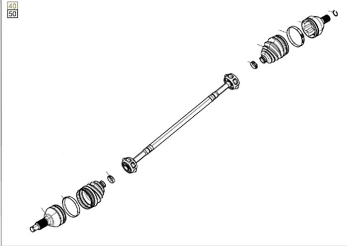 Can-Am Defender Half Shaft Right Hand 705401936 – PowerSportsXpres