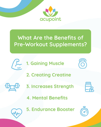 benefits of pre-workout supplements summary
