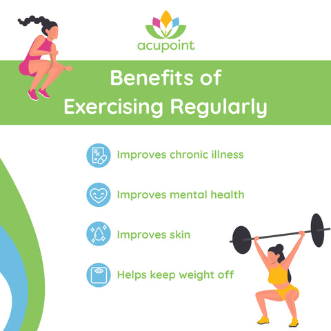 9 Benefits of Exercising Regularly – AcupointUSA