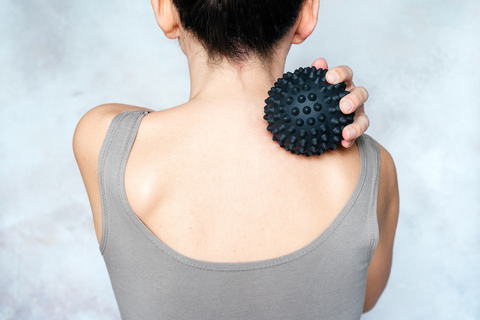 How to Use a Massage Ball on Neck