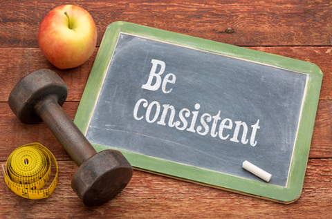be consistent on chalkboard 