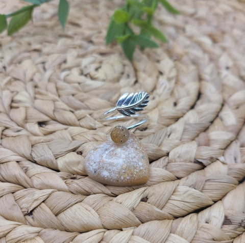 Ring with Ashes - Cremation Jewelry