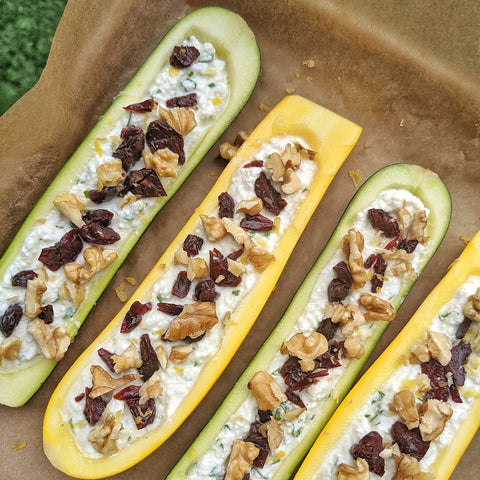 Stuffed Zucchini Boats