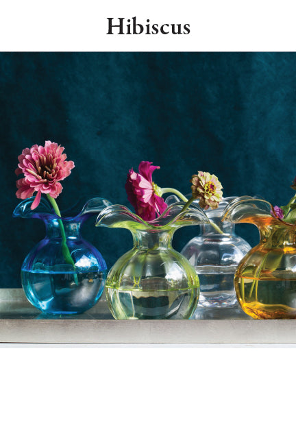 Hibiscus Glassware Collection