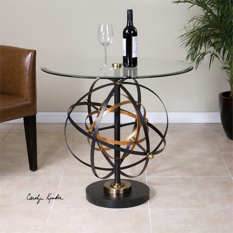 Colman Accent Table - Color Scheme Monday - Proud to be an American - Bald Eagle - Pezzo Bello Interiors
