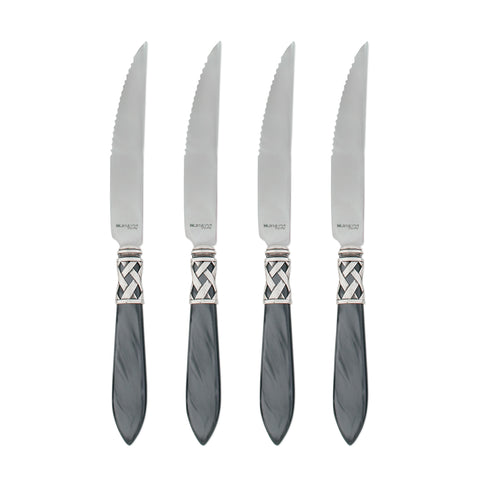 Aladdin Steak Knife Set of 4 Brilliant - Clear – Pezzo Bello