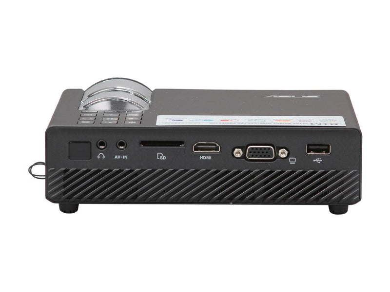 ASUS B1M 1280x800 WXGA 700 ANSI Lumens, HDMI & USB Inputs, Built-In SD Card Reader, Auto Keystone Correction, WiFi Dongle option, Ultra-bright & light weight, Short Throw LED Portable Projector