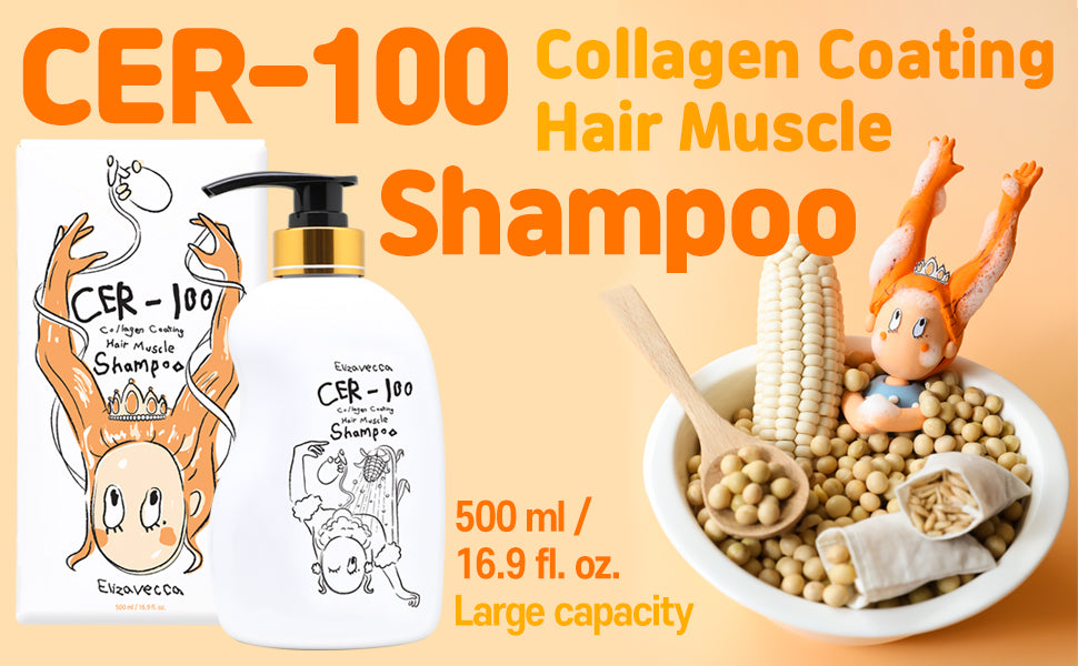 Elizavecca_CER 100 Collagen Coating Hair Muscle Shampoo 500ml_1