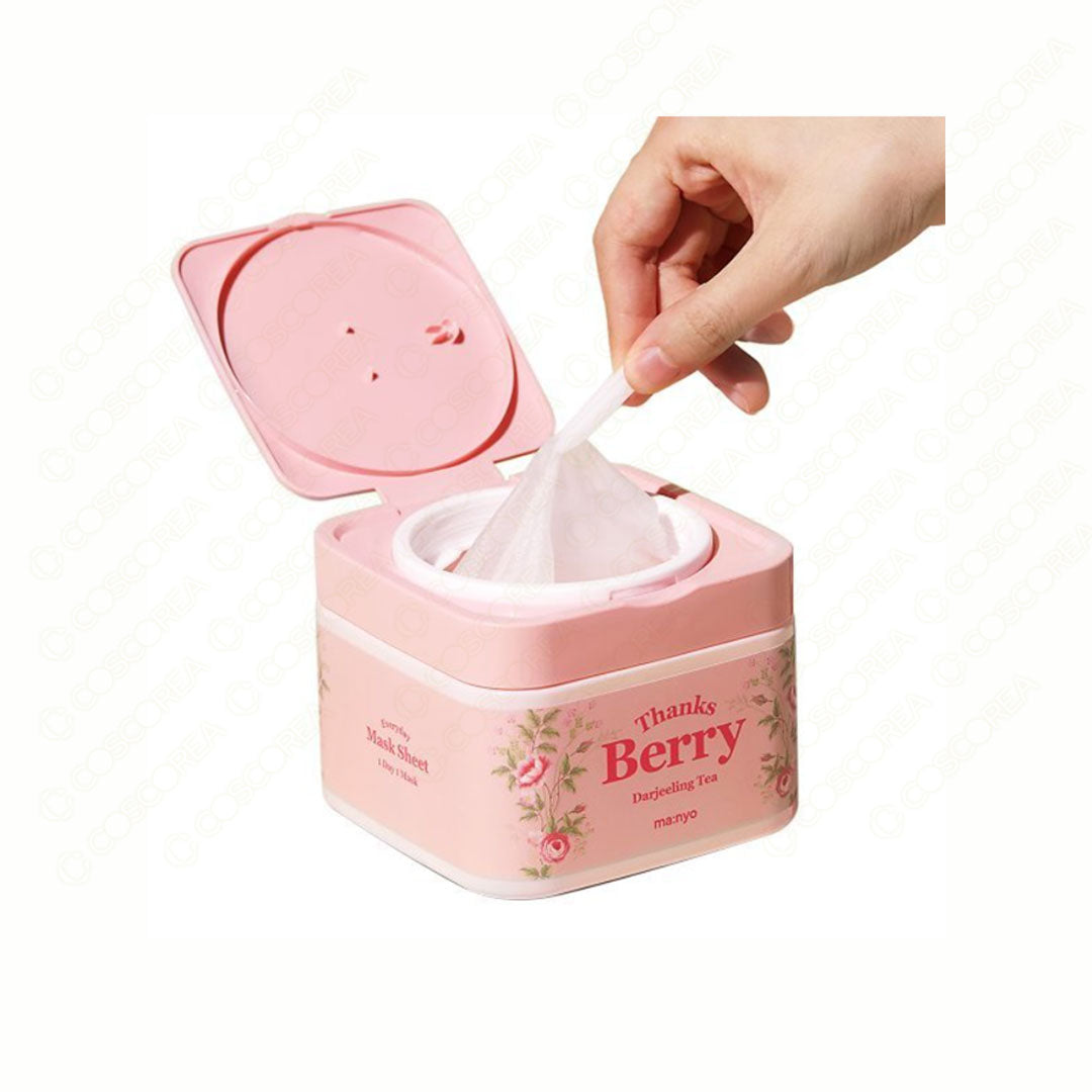 Manyo_Thanks Berry Darjeeling Tea Mask 30sheet_1