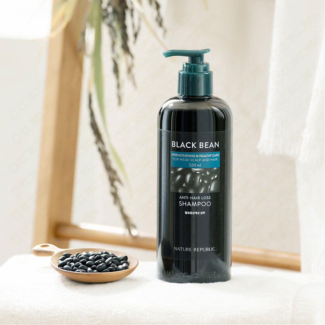 Nature Republic_Black Bean Anti Hair Loss Shampoo 520ml