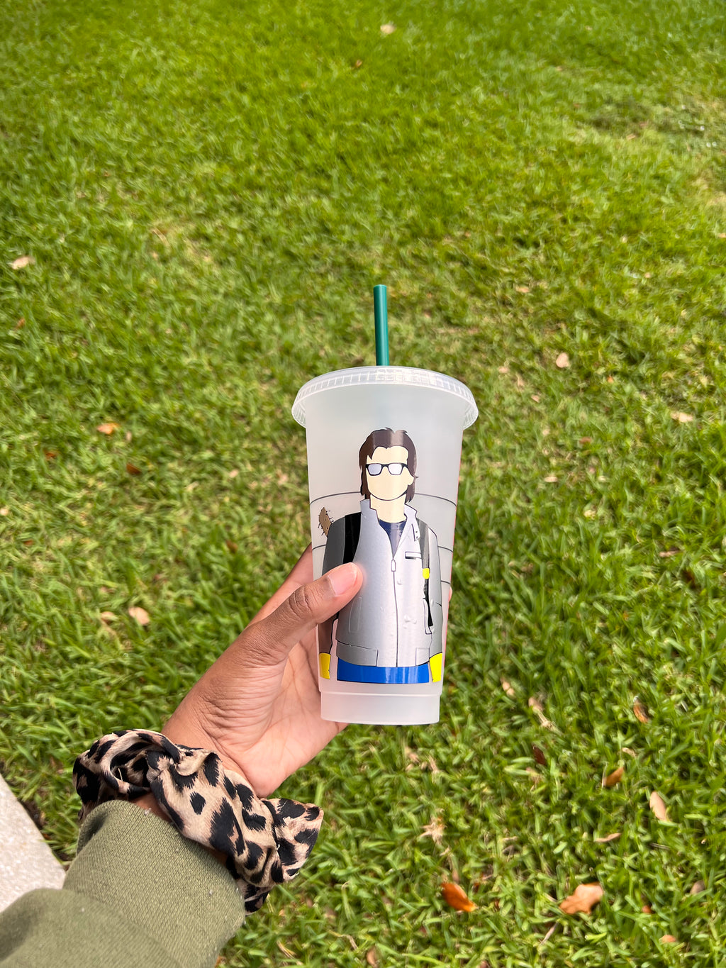 Steve Harrington Starbucks Cup Tumbler, Handmade, Stranger Things, Gift