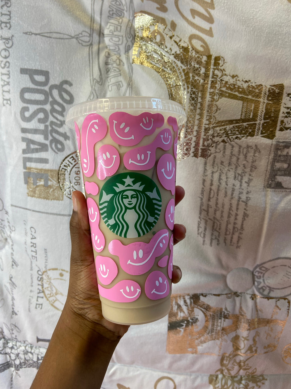 Evil Eye (Mal de Ojos) l Custom Starbucks Cold Cup l Hamsa Hand – Melas  Nation