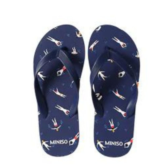 (Blue, 40) Surf Holiday Series Men's Flip Flops Image 1