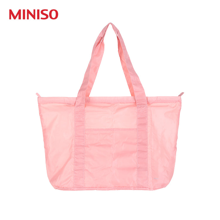  Miniso  Minigo Foldable Tote  Bag  Pink 2007073412103 