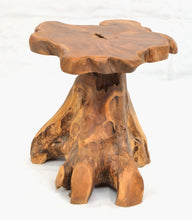 Load image into Gallery viewer, Vintage Tree Root Lamp Table
