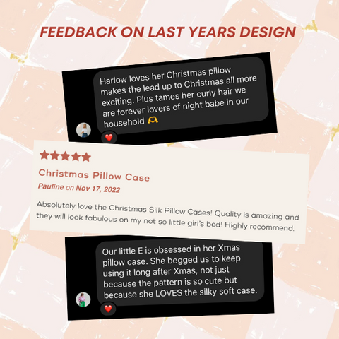 last years christmas silk pillowcase reviews