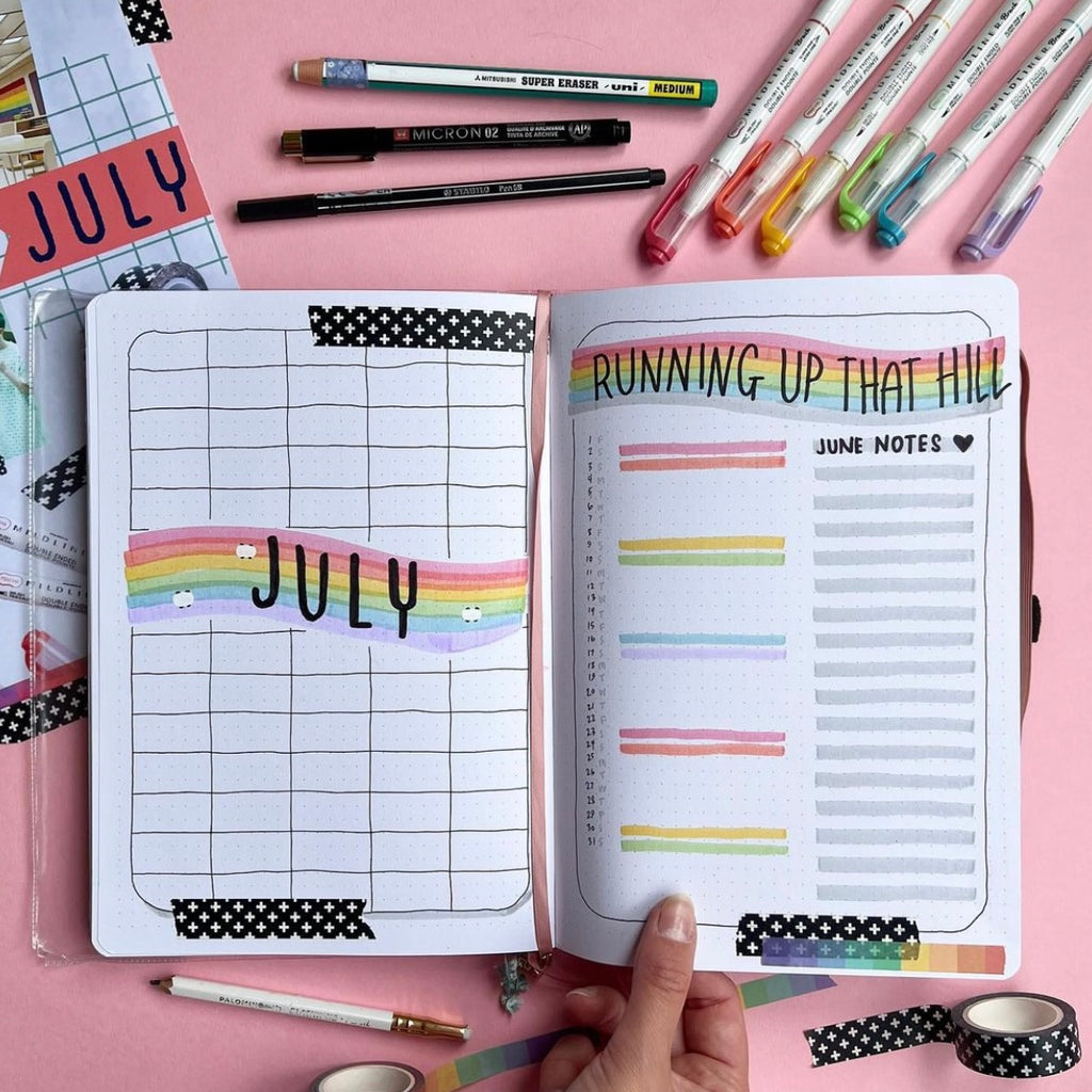 stranger things bullet journal