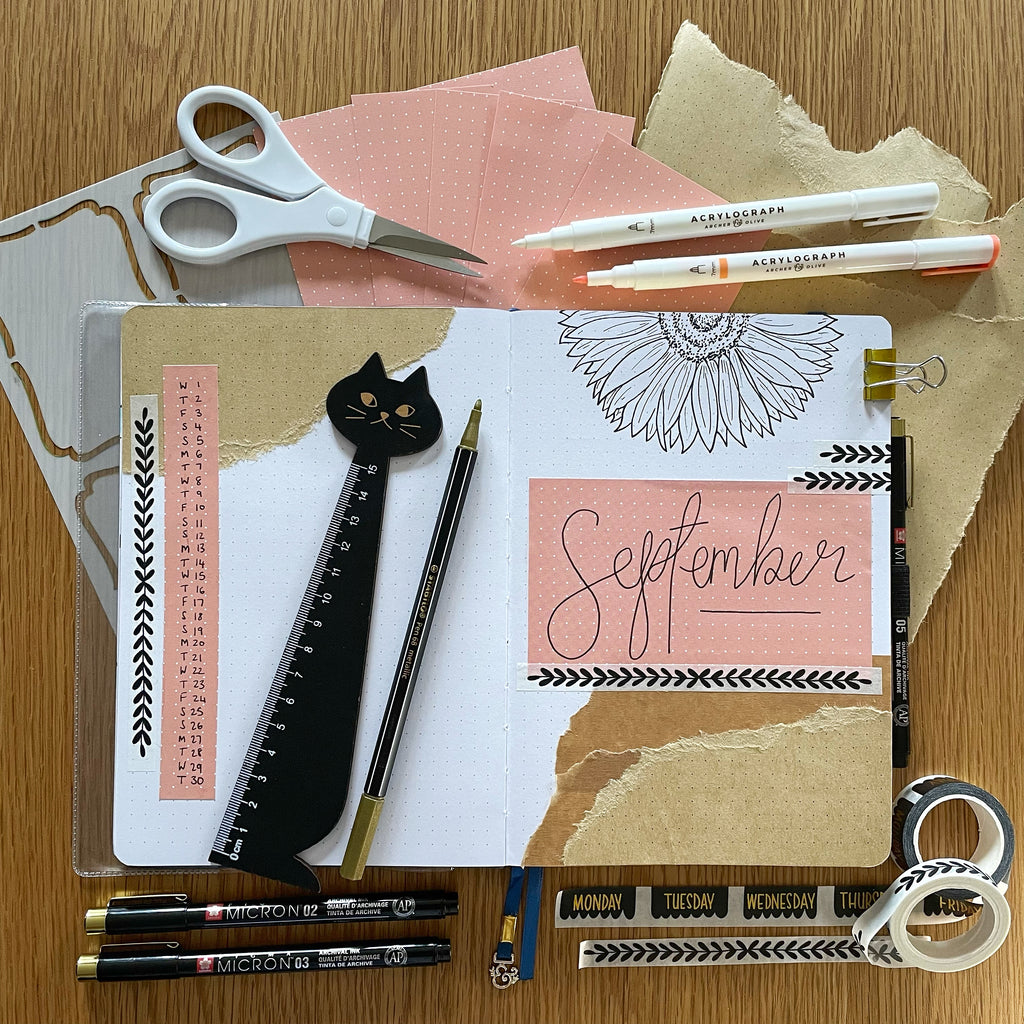 3 Ways to Use Washi Tape in a Bullet Journal – Design Time Simplicty