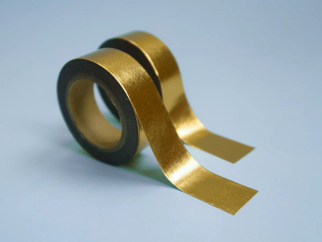 metallic gold washi tape