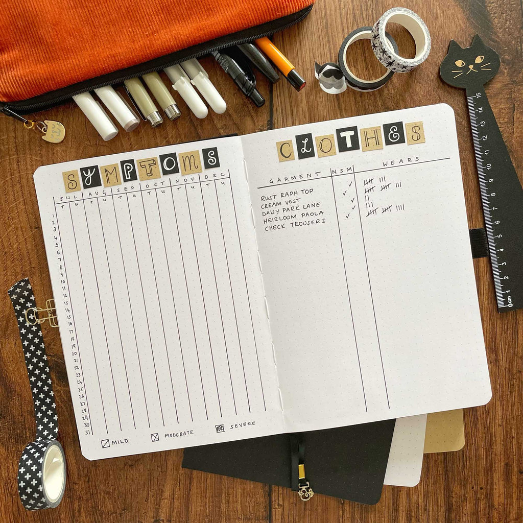 Nikki's Supply Store - Starting a Bullet Journal Mid Way through the Year