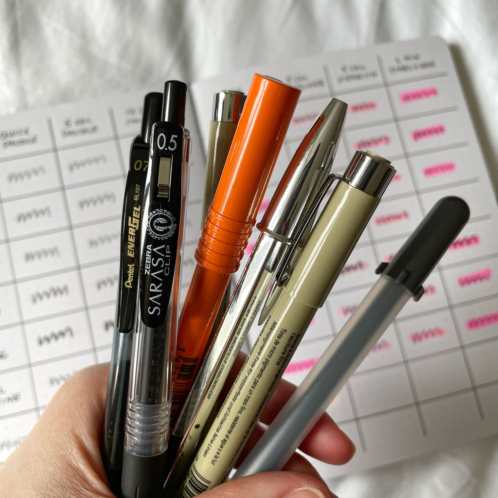 The Best Pens For Bullet Journaling
