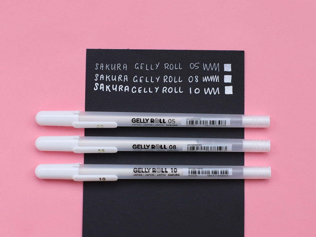 Sakura Gelly Roll Pen Test