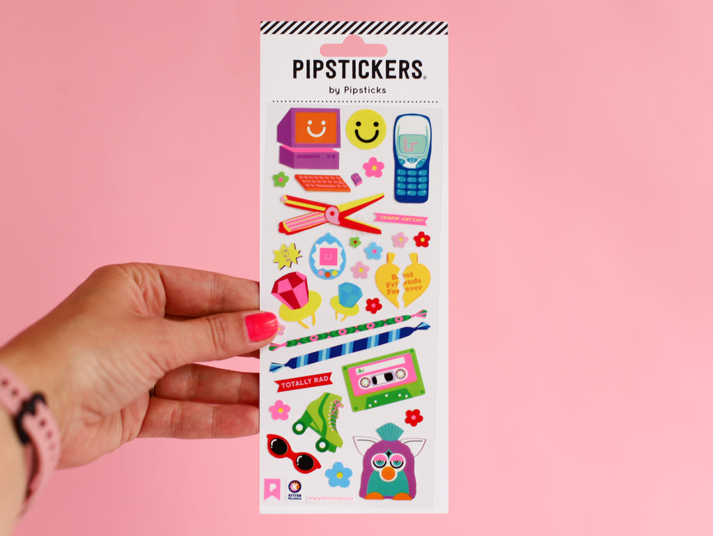 Pipsticks 80's Accessories Stickers by Kitiya Palaskas