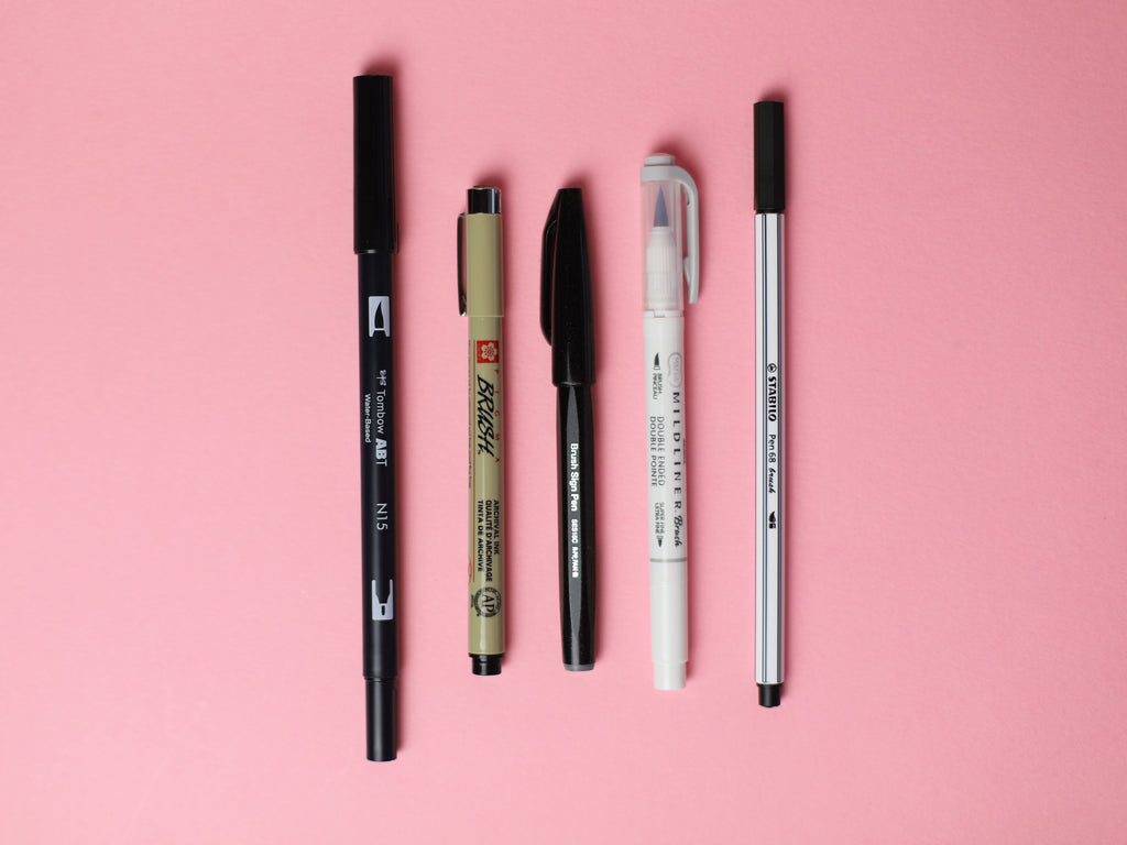 Ecoline Brush Pens Swatch - ✨ PASTEL ✨ Edition 