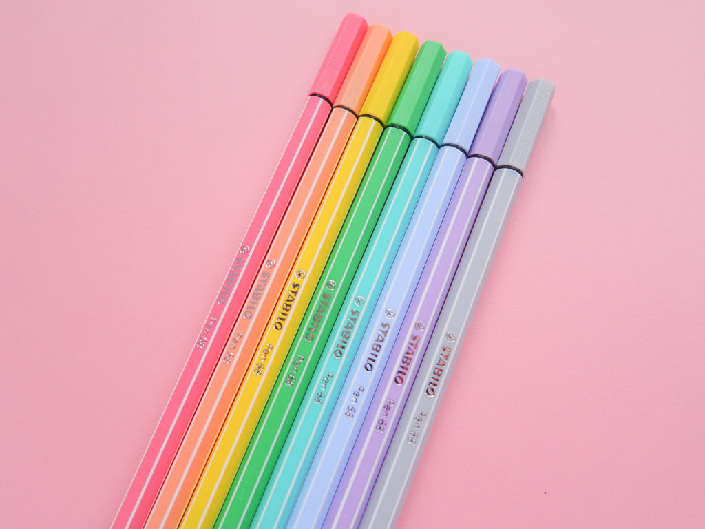 Pastel Marker Set of - Pen 68 | Nikki's Supply Store