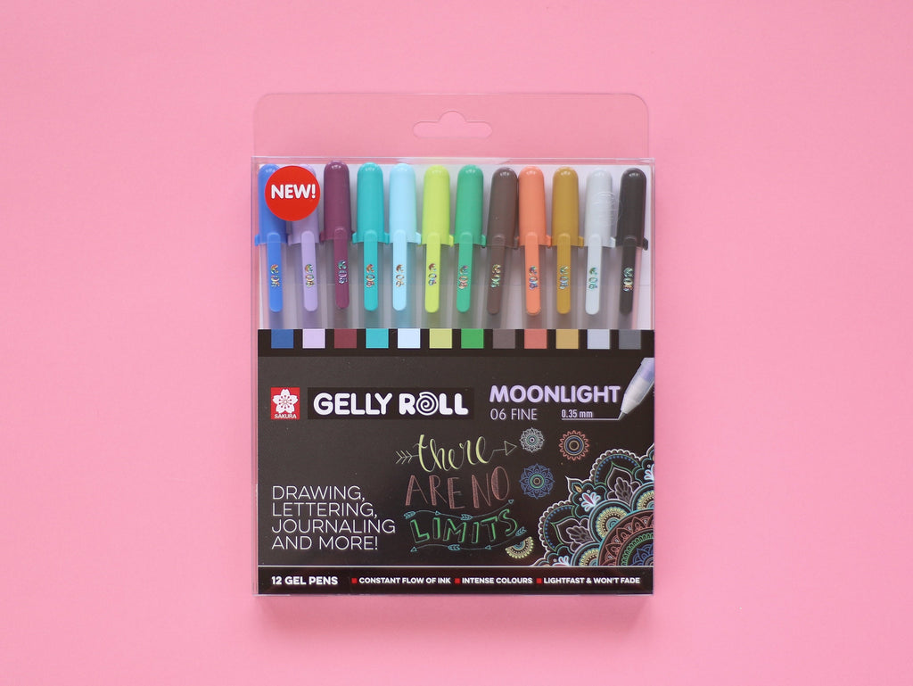 Sakura Gelly Roll Gel Pen White  Sakura Gelly Roll Pens Pack - Sakura Gel  Pen 0.5mm - Aliexpress