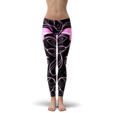 Pink Dolphin Printed Animal Leggings