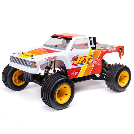 LOS01026T1 1/18 Mini LMT 4X4 Brushed Monster Truck RTR, Grave Digger