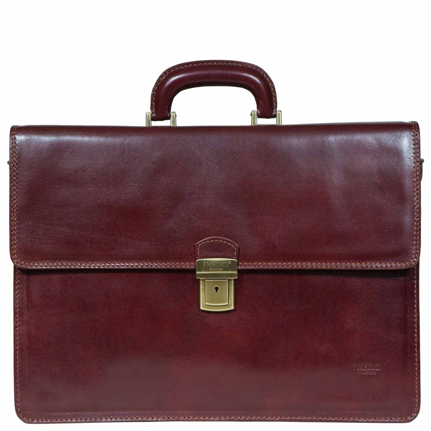 CEO leather briefcase