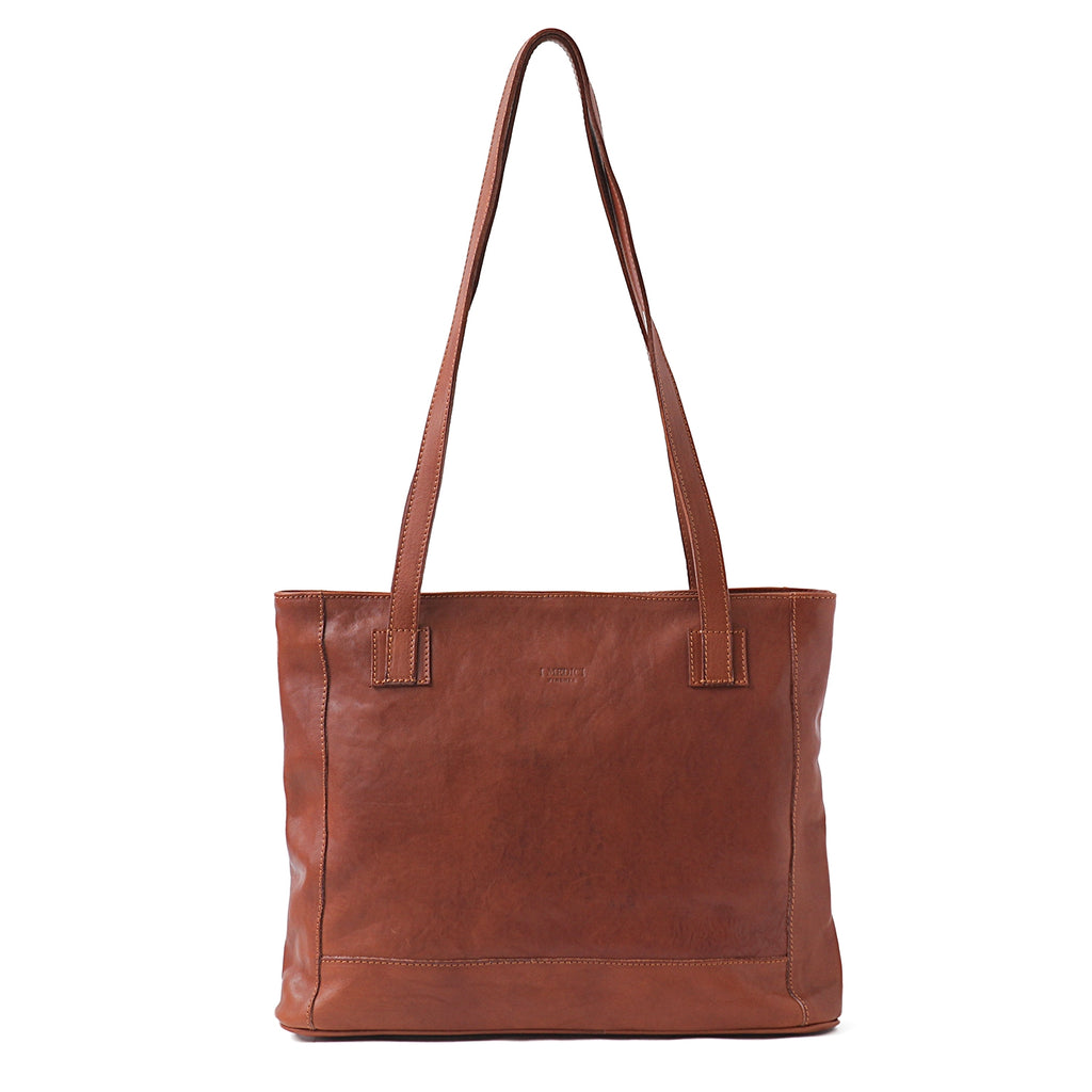 MEZZO Medium Leather Tote Bag, Handbag