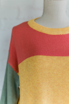 Sunny Color Block Top