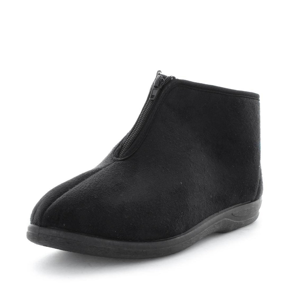 mens zip slipper boots