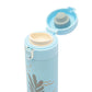Baby Moo Flask Blue / Nature Lover / 0-48M Nature Lover Blue  400 ml Stainless Steel Flask