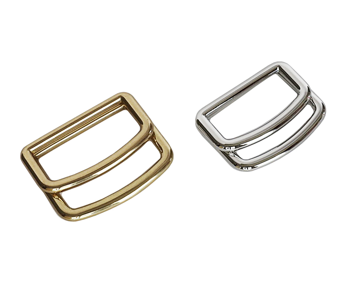 Belt Buckle - Japanese Arch Single Prong (Solid Brass)