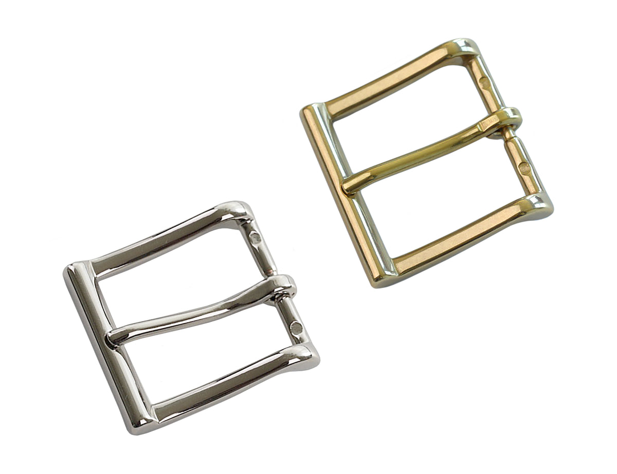 Dioche Brass Belt Buckles Hardware Pin Buckle Brass Assorted Multi