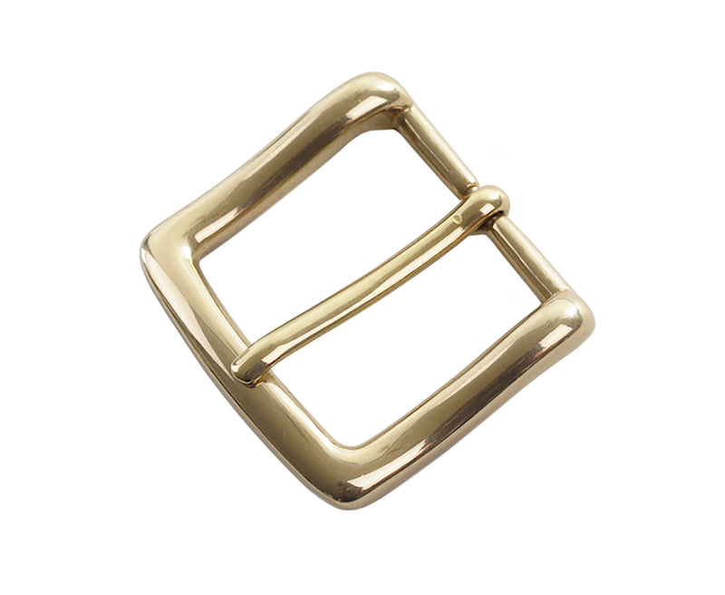 Belt Buckles - Italian &quot;Explorer&quot; Single Prong (Solid Brass) – Rocky Mountain Leather Supply