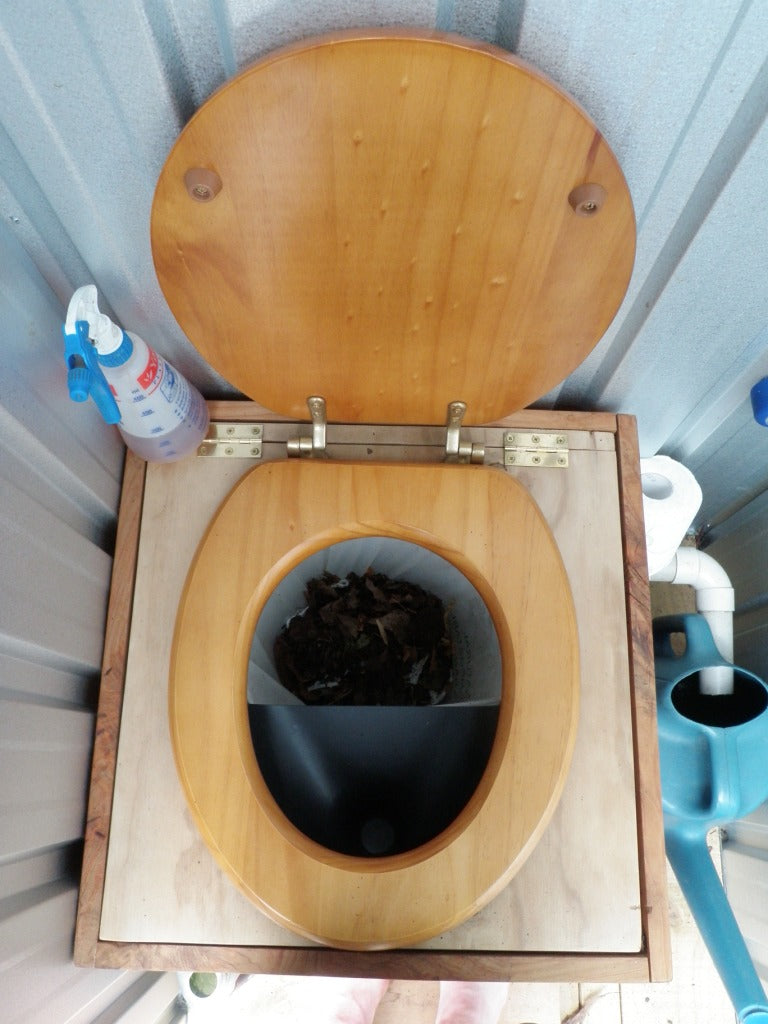 Urine Separating Composting Toilet