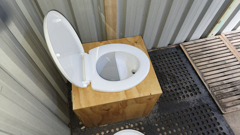 Rainwater conserving toilet solution in Australia 
